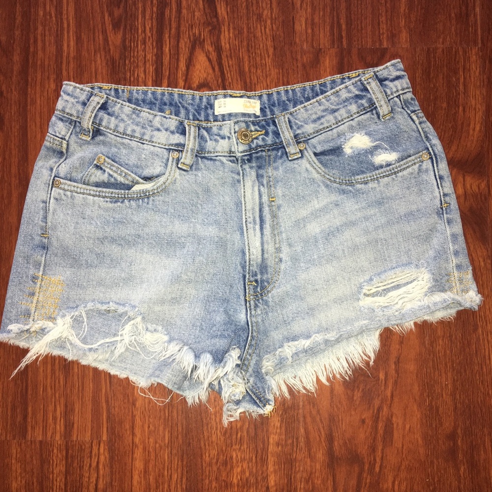 zara vintage shorts